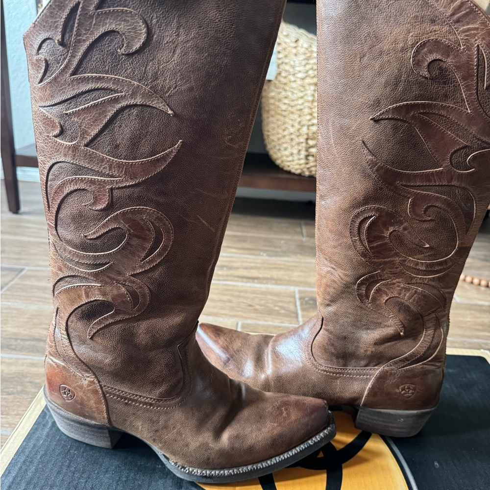 ARIAT Lyric Tall Brown Leather  Boots